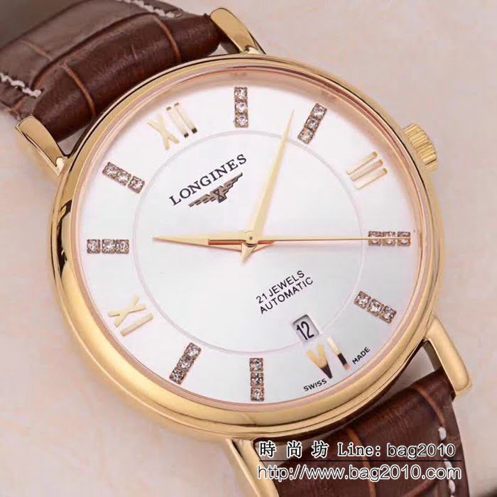 LONGINES浪琴 全自動機械 精品男士腕表 WSS0028